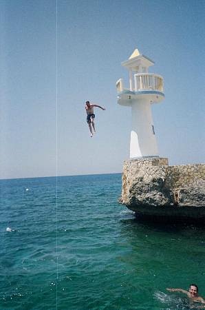 Sunset over the Caribbean Sea